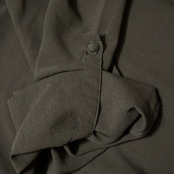 41 Hawthorn black blouse long sleeves. Sz Sm - Picture 9 of 9